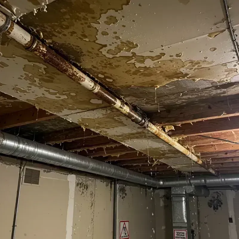 Ceiling Water Damage Repair in Dupo, IL