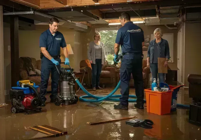 Basement Water Extraction and Removal Techniques process in Dupo, IL