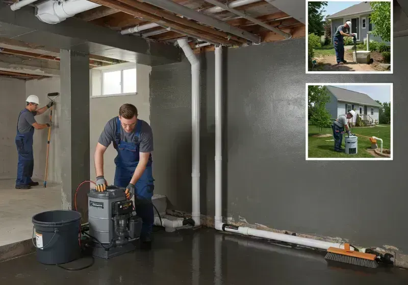 Basement Waterproofing and Flood Prevention process in Dupo, IL